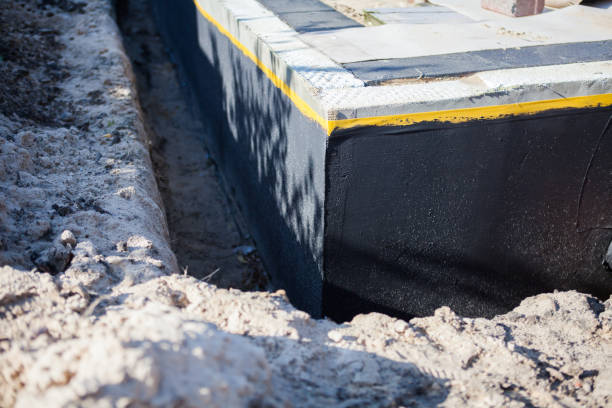 Professional Interior Drainage System technician working in Budd Lake, NJ